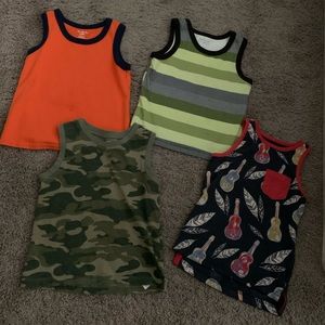 Lot of 3T boys tanks $3 each or 4 for 12$